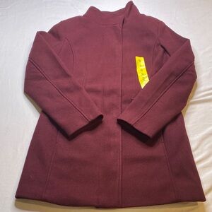 Vince Camuto Deep Red Outerwear